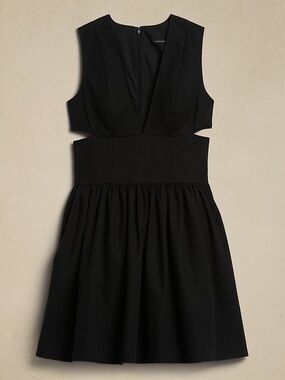 BlackANISA CUT-OUT MINI DRESS Size 4